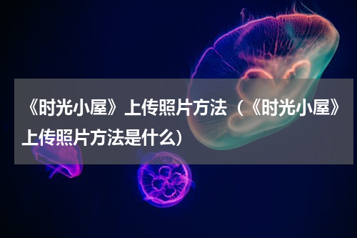 《时光小屋》上传照片方法（《时光小屋》上传照片方法是什么）