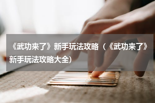 《武功来了》新手玩法攻略（《武功来了》新手玩法攻略大全）