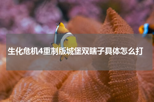 生化危机4重制版城堡双瞎子具体怎么打