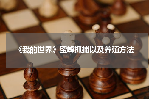 《我的世界》蜜蜂抓捕以及养殖方法