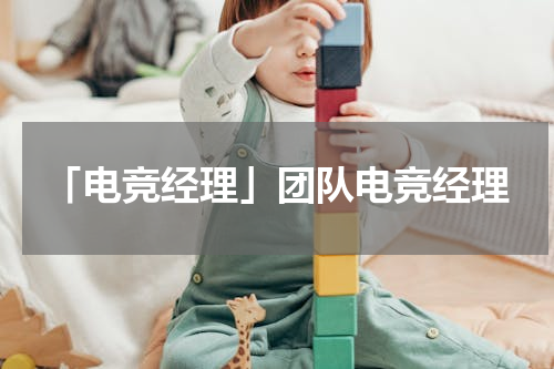 「电竞经理」团队电竞经理