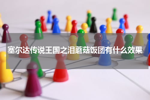 塞尔达传说王国之泪蘑菇饭团有什么效果