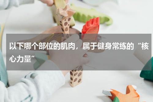 以下哪个部位的肌肉，属于健身常练的“核心力量”