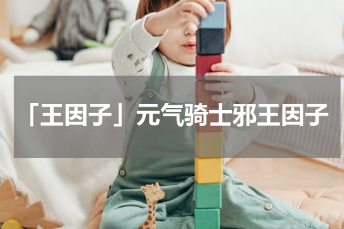 「王因子」元气骑士邪王因子