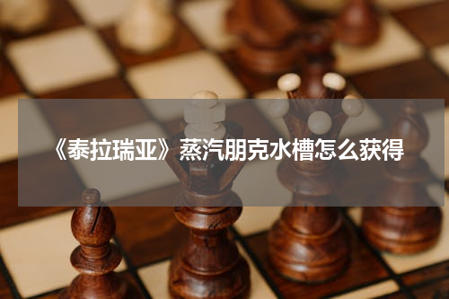 《泰拉瑞亚》蒸汽朋克水槽怎么获得