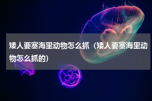 矮人要塞海里动物怎么抓（矮人要塞海里动物怎么抓的）