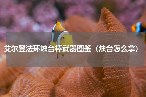艾尔登法环烛台棒武器图鉴（烛台怎么拿）