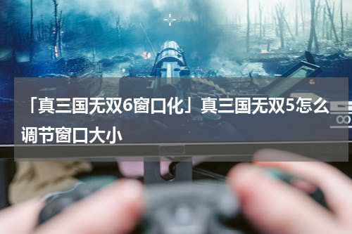「真三国无双6窗口化」真三国无双5怎么调节窗口大小