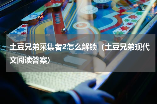 土豆兄弟采集者2怎么解锁（土豆兄弟现代文阅读答案）